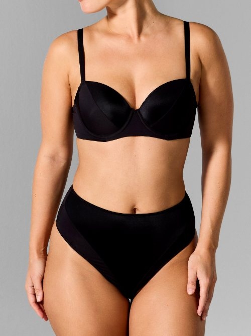 Sapph Erika noir culotte string