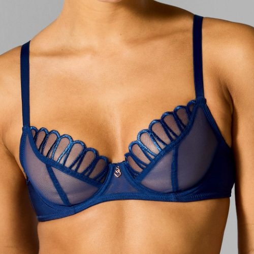 Sapph Lara bleu marine soutien-gorge rembourré