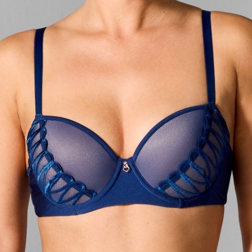 Sapph Lara bleu marine soutien-gorge rembourré