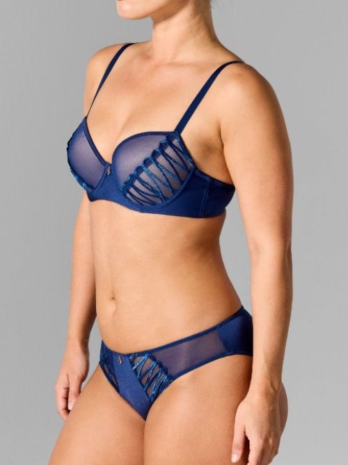 Sapph Lara bleu marine soutien-gorge rembourré