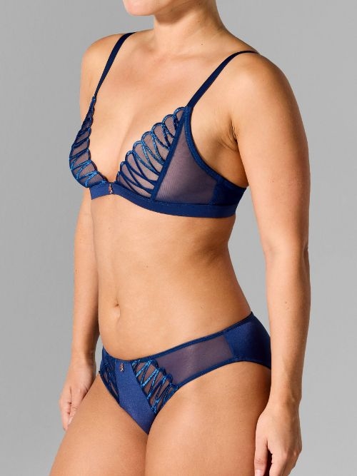 Sapph Lara bleu marine soutien-gorge sans forme