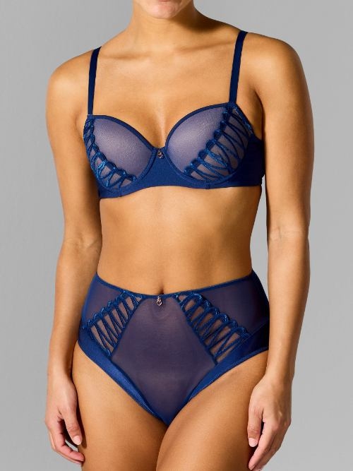 Sapph Lara bleu marine haut slip