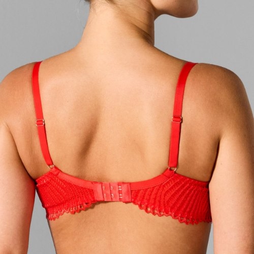 Sapph Birdie rouge soutien-gorge rembourré
