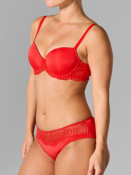 Sapph Birdie rouge slip