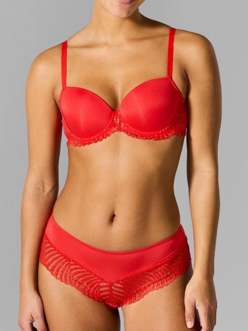 Sapph Birdie rouge slip brésilien