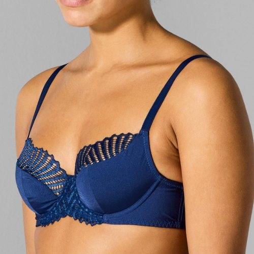 Sapph Birdie bleu marine soutien-gorge rembourré