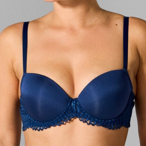 Sapph Birdie bleu marine soutien-gorge rembourré