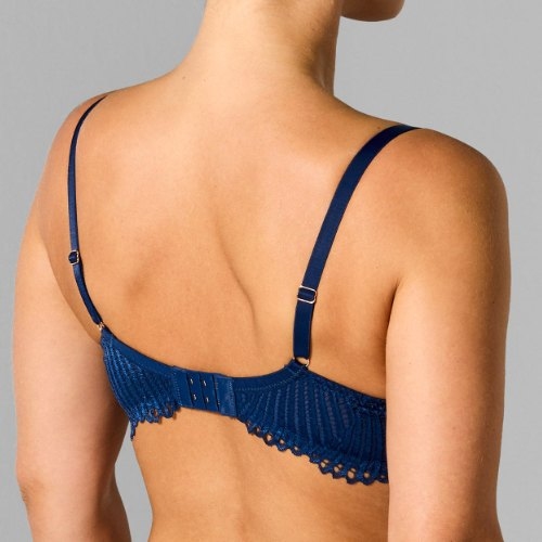 Sapph Birdie bleu marine soutien-gorge rembourré