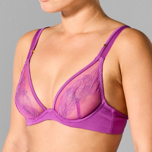 Sapph Michelle violet soutien-gorge sans forme