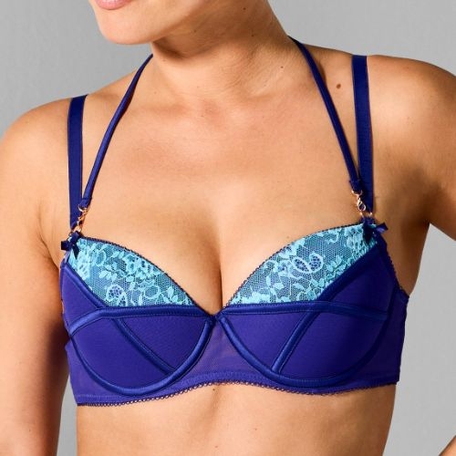 Sapph Heleen bleu soutien-gorge rembourré