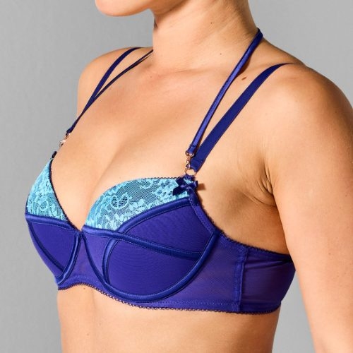 Sapph Heleen bleu soutien-gorge rembourré