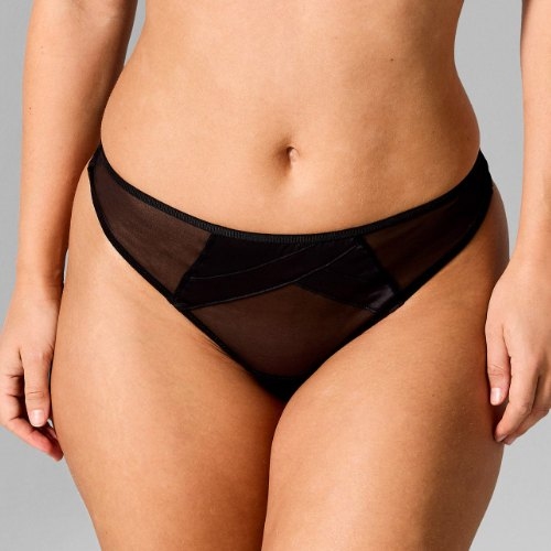 Sapph Lisette noir culotte string