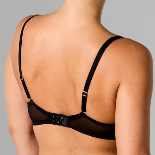 Sapph Chan noir soutien-gorge rembourré