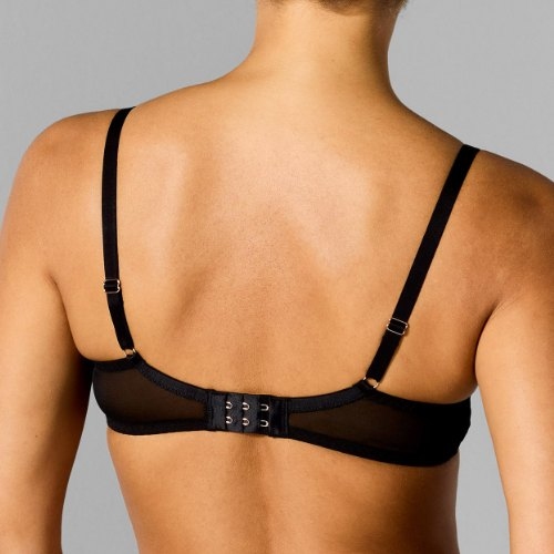 Sapph Chan noir soutien-gorge rembourré