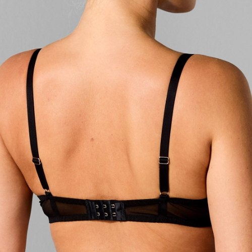 Sapph Chan noir soutien-gorge sans forme
