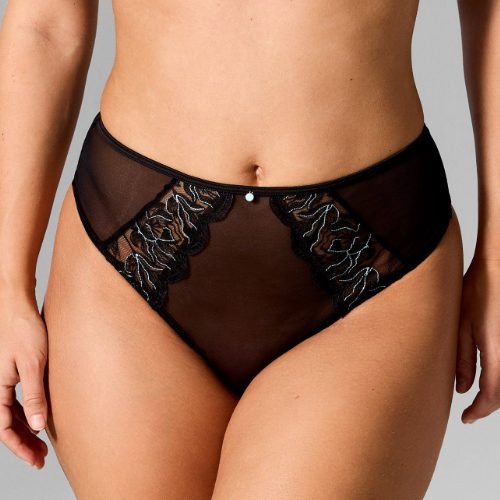 Sapph Chan noir culotte string