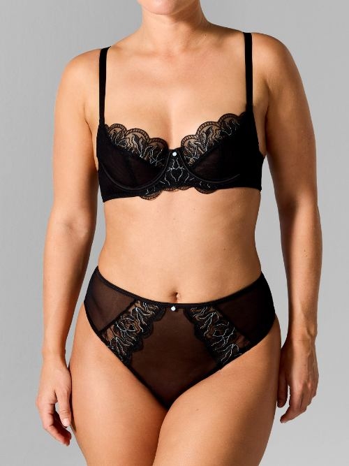 Sapph Chan noir culotte string