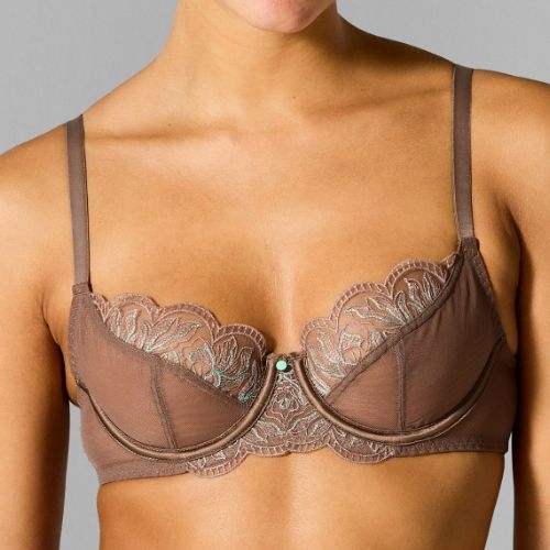 Sapph Chan taupe soutien-gorge rembourré