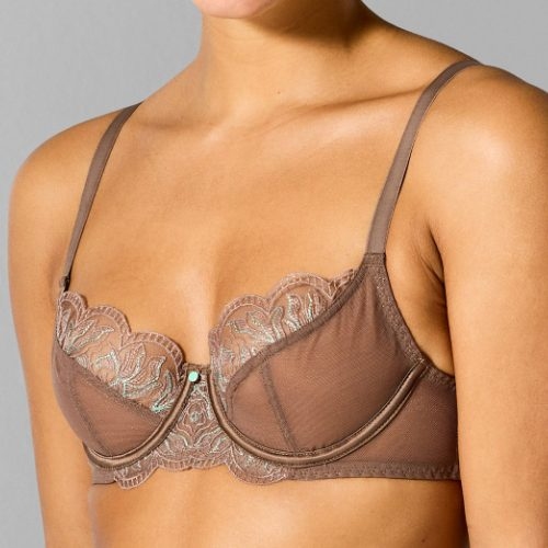 Sapph Chan taupe soutien-gorge rembourré