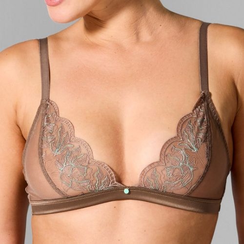 Sapph Chan taupe soutien-gorge sans forme