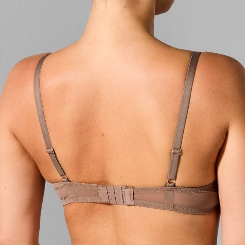 Sapph Chan taupe soutien-gorge sans forme