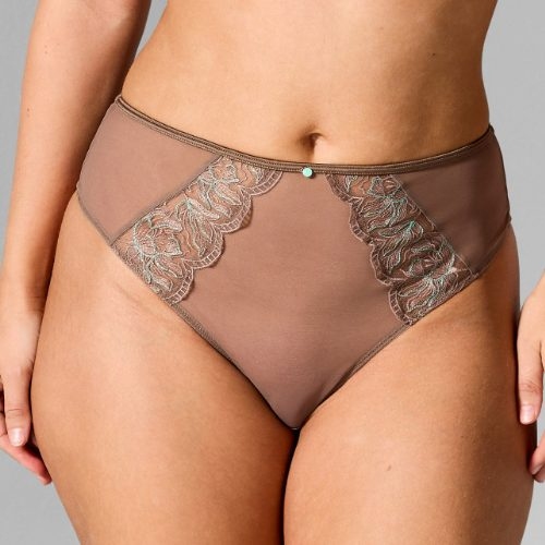 Sapph Chan taupe slip