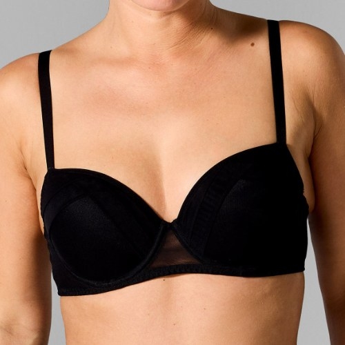 Sapph Joyce noir soutien-gorge sans forme