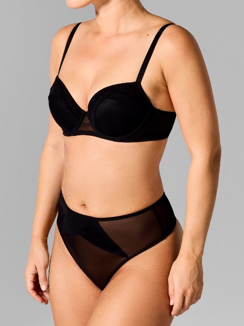 Sapph Joyce noir soutien-gorge sans forme