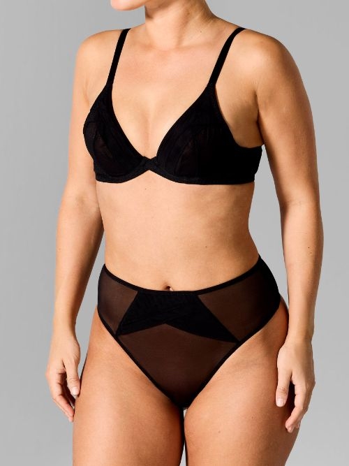 Sapph Joyce noir culotte string