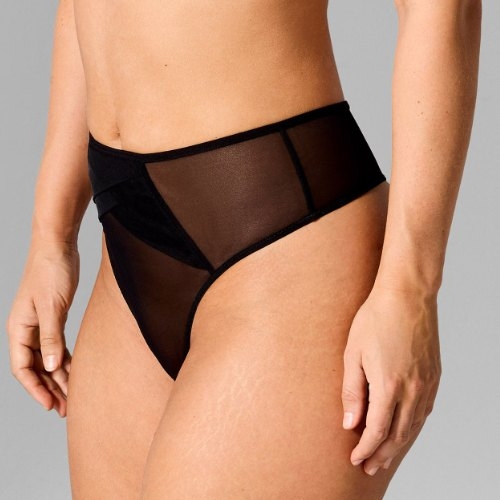 Sapph Joyce noir culotte string