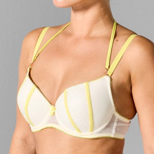 Sapph Silvy jaune soutien-gorge rembourré