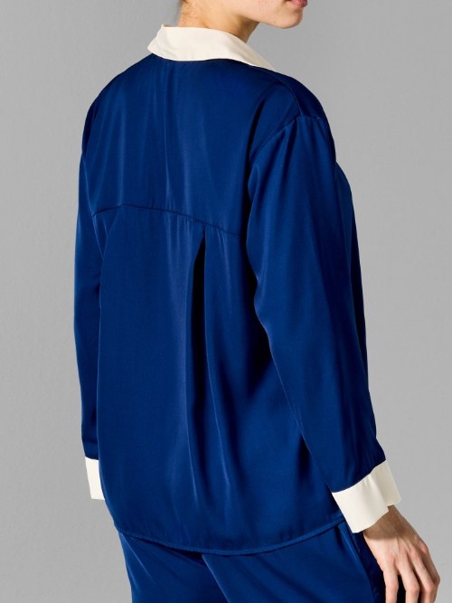 Sapph Leanne bleu marine chemise de nuit