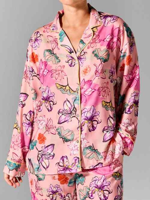 Sapph Jolie rose chemise de nuit