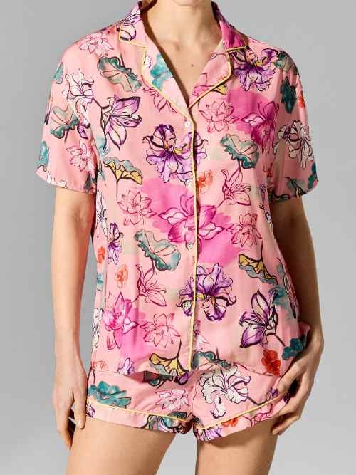 Sapph Jolie rose chemise de nuit