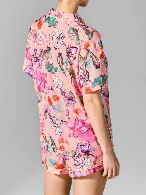 Sapph Jolie rose chemise de nuit