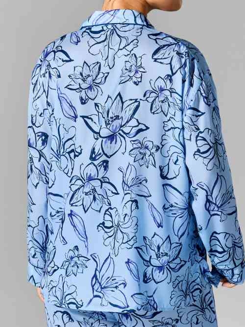 Sapph Jolie bleu chemise de nuit