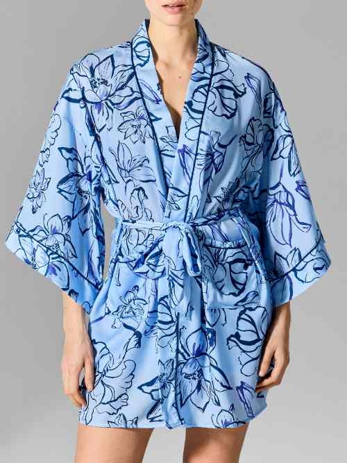 Sapph Jolie bleu kimono