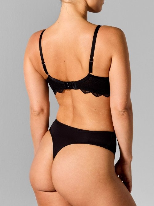 Sapph Fabulous noir culotte string
