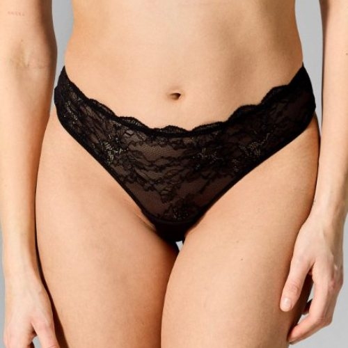 Sapph Fabulous noir culotte string