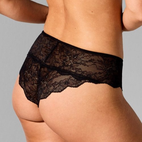 Sapph Fabulous noir slip brésilien