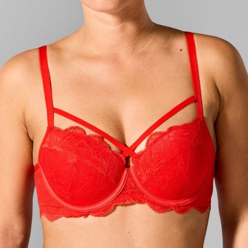 Sapph Fabulous rouge soutien-gorge rembourré