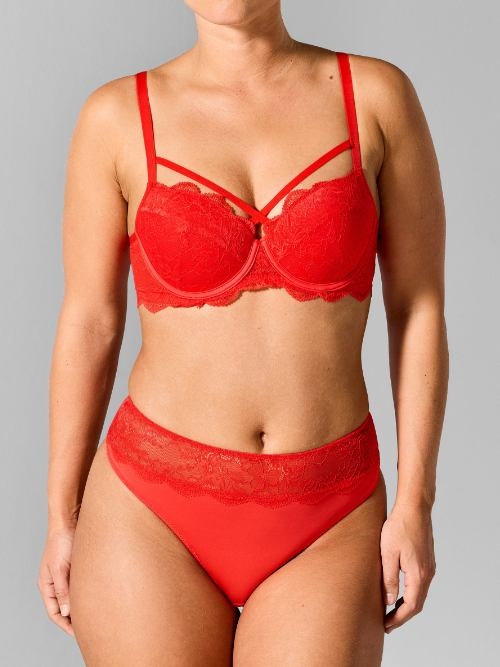 Sapph Fabulous rouge soutien-gorge rembourré