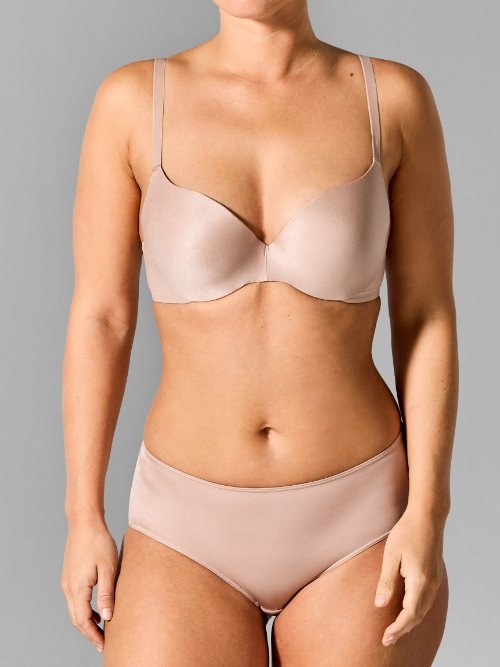 Sapph Comfort taupe shortie