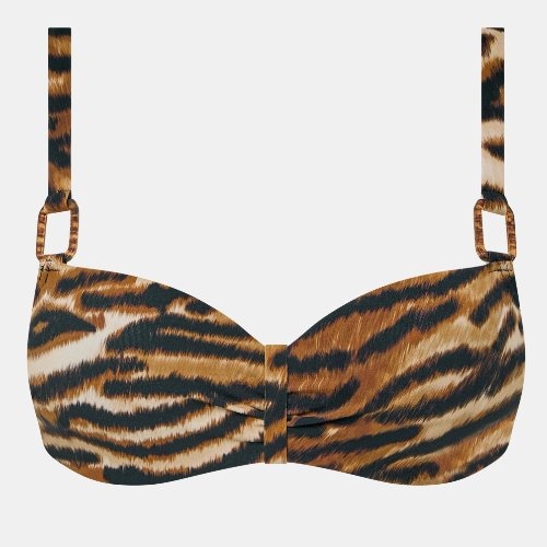 Chantelle Badmode Vita marron/print haut de bikini préformé