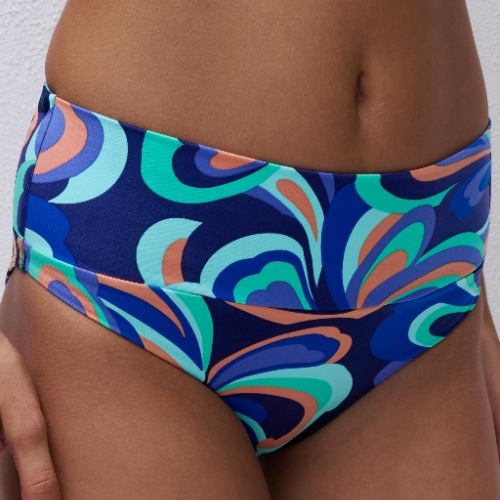 Chantelle Badmode Vita bleu/print slip de bikini
