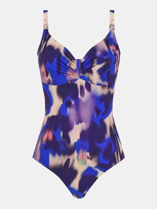 Chantelle Maillots de Bain Sauvage bleu/print slip de bikini