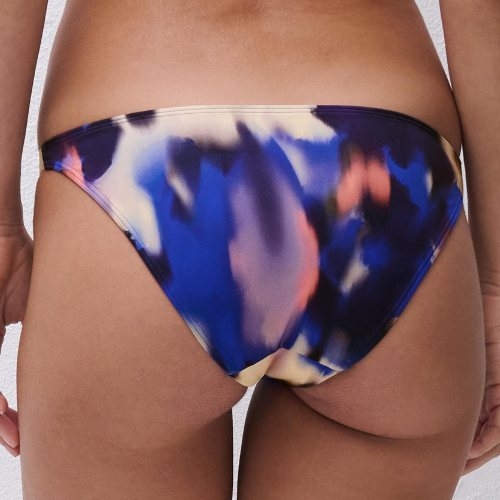 Chantelle Badmode Sauvage bleu/print slip de bikini