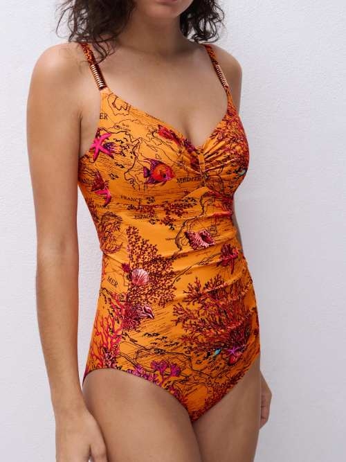 Chantelle Badmode Icon orange maillot de bain