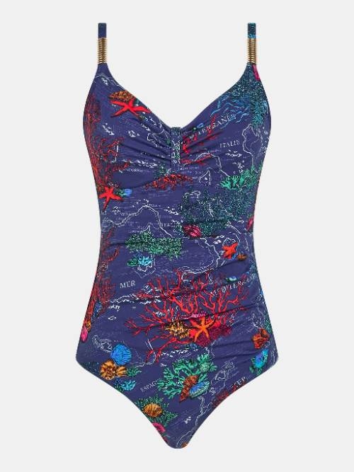 Chantelle Badmode Icon bleu soutien-gorge sans forme