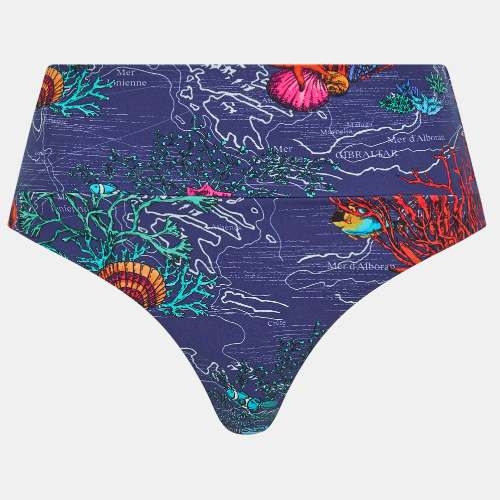 Chantelle Badmode Icon bleu slip de bikini